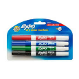 Expo Dry Erase Markers Fine Tip 4 Pack