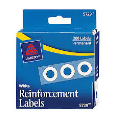Avery Reinforement Labels White
