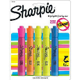 Sharpie Highlighter Chisel Tip 4 Pack